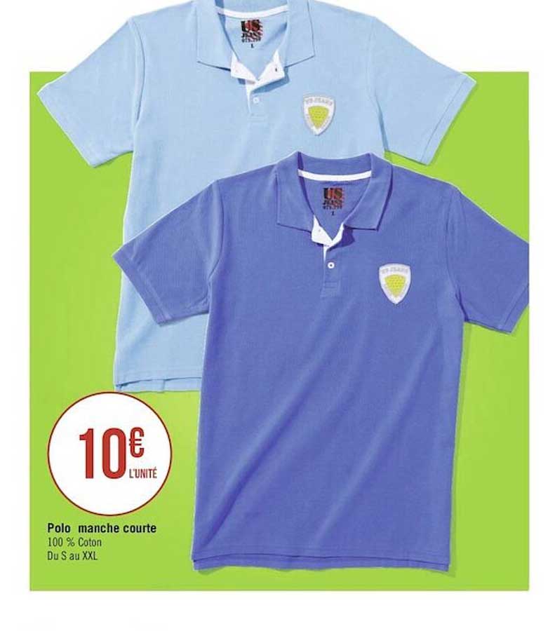 polo manche courte