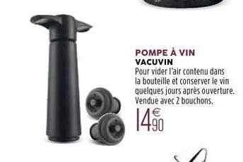 pompe à vin vacuvin