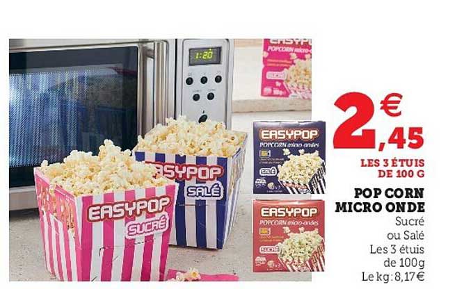 pop corn micro onde easypop