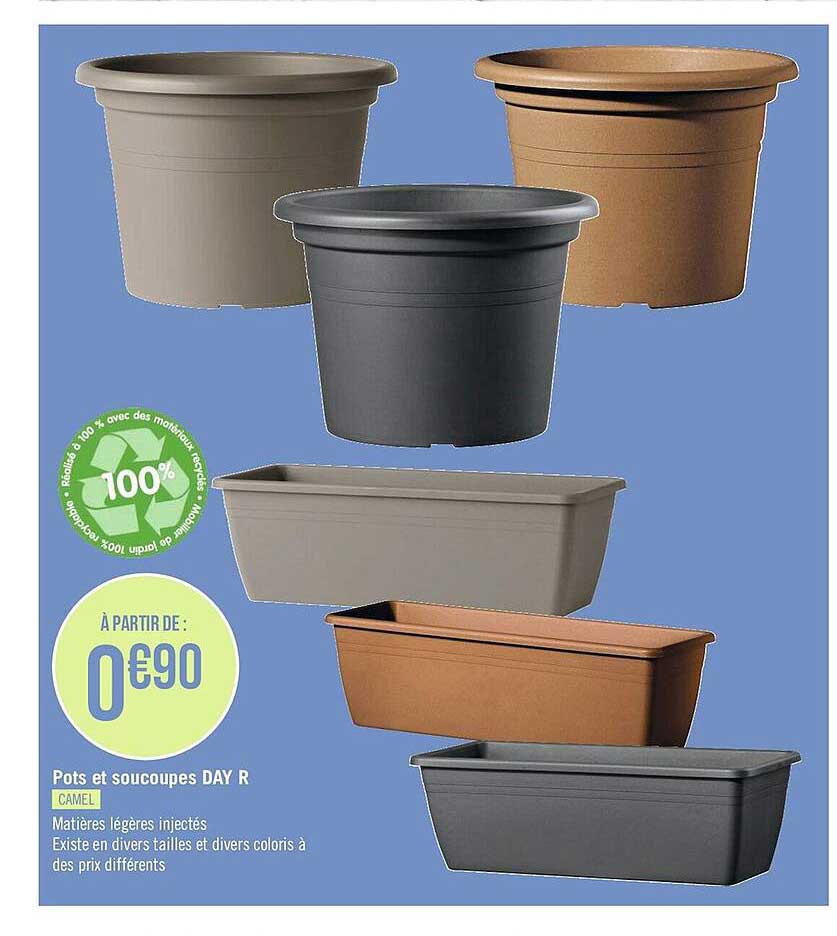 pots et soucoupes day r