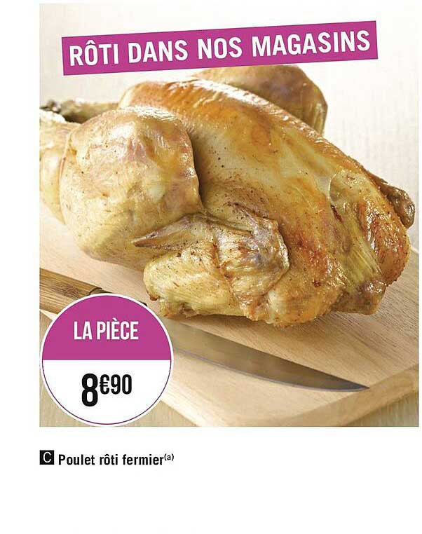 Poulet Rôti Fermier
