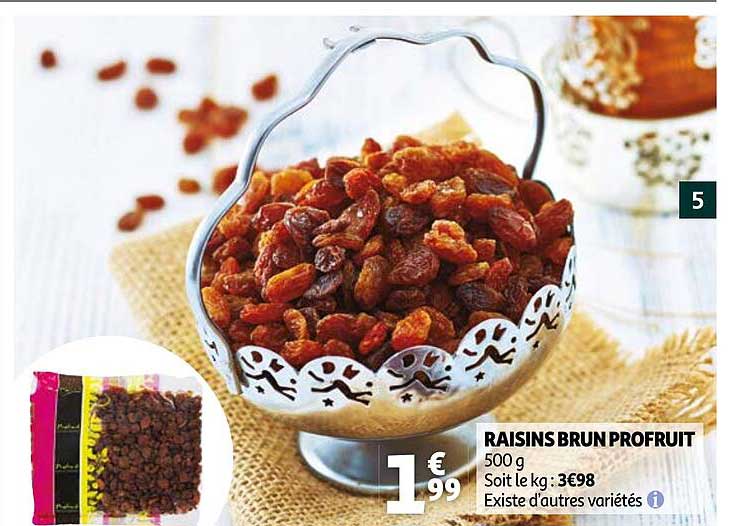 Raisins Brun Profruits