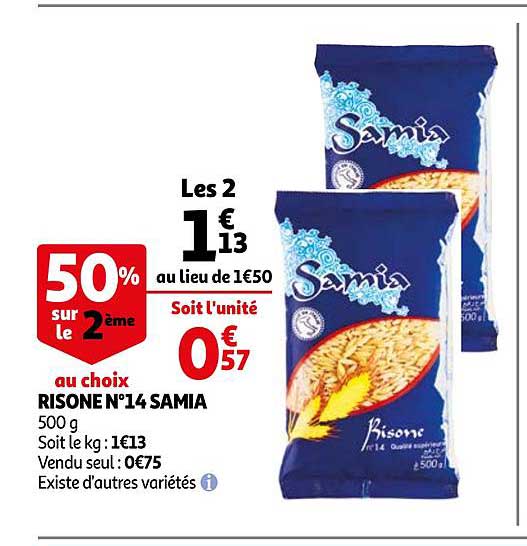 risone n° samio