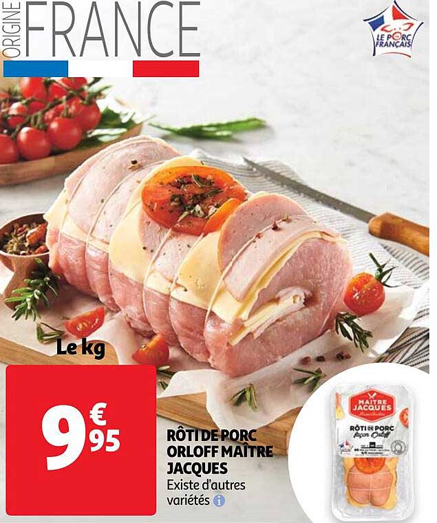 rôti de porc orloff maître jacques