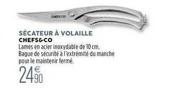 Sécateur à Volaille Chefs&co