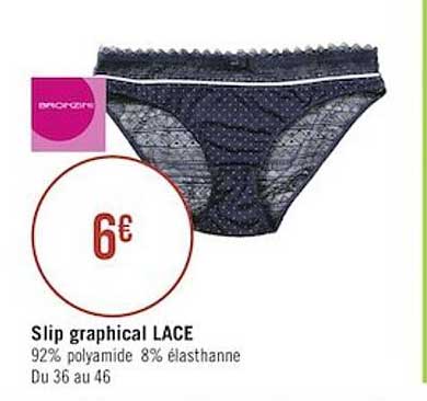 slip graphical lace