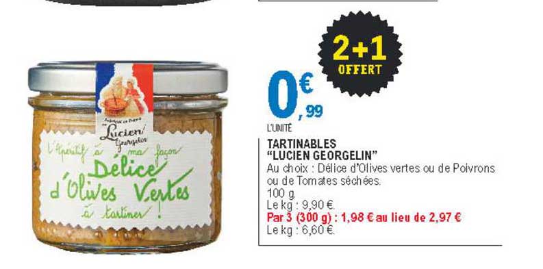 tartinables "lucien georgelin"