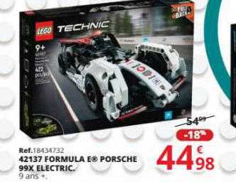 42137 formula e porsche 99x electric lego technic