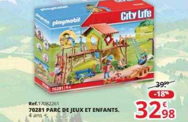 70281 Parc De Jeux Et Enfants Playmobil