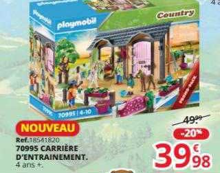 70995 carrière d'entrainement playmobil