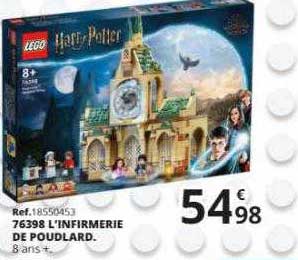 76398 l'infirmerie de poudlard lego harry potter
