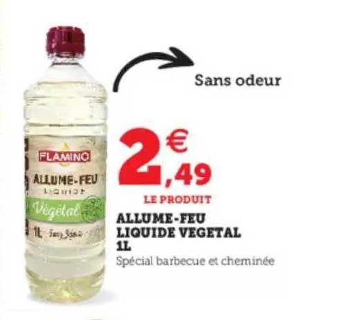 Allume-feu Liquide Végétal