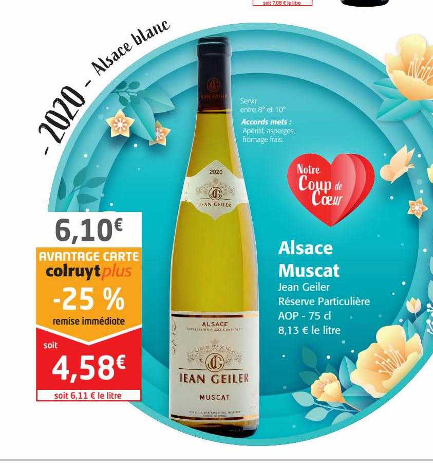 alsace muscat jean geiler réserve particulière aop