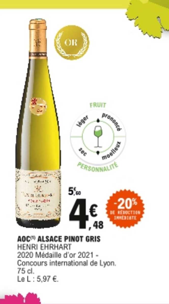 aoc alsace pinot gris henri ehrhart