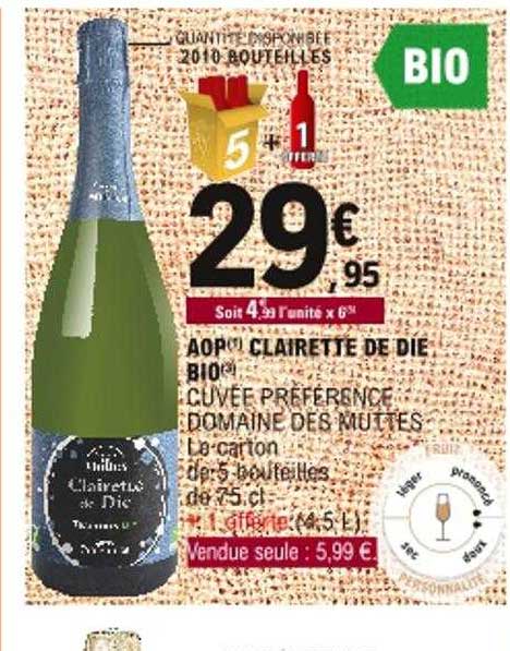 aop clairette de die bio