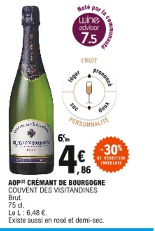 Aop Crémant De Bourgogne Couvent Des Visitandines