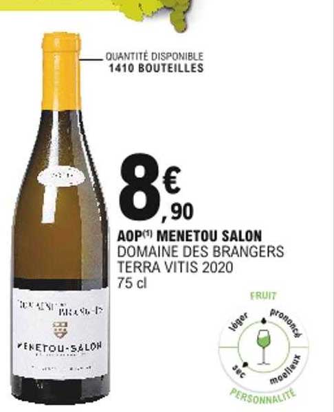 aop menetou salon domaine des brangers terra vitis 2020