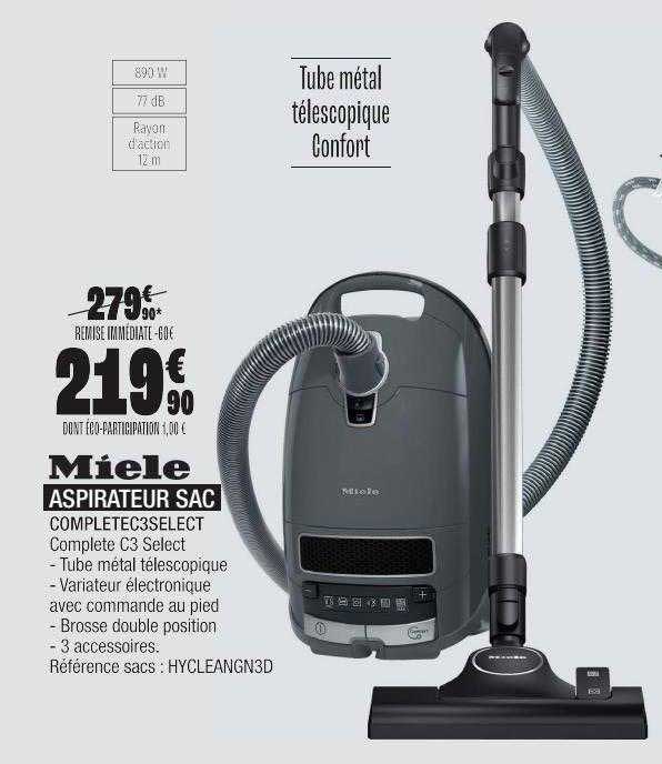 Aspirateur Sac Miele