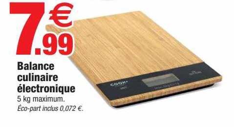 balance culinaire électronique