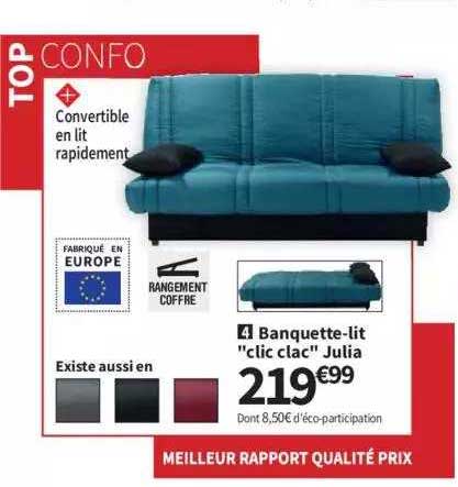 banquette-lit "clic clac" julia