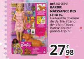 barbie naissance des chiots