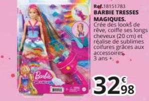 barbie tresses magiques