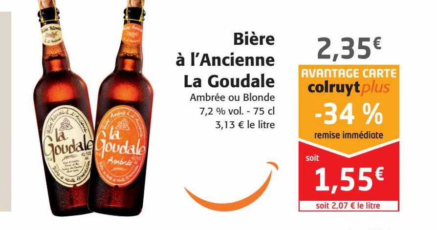Bière à L'ancienne La Goudale
