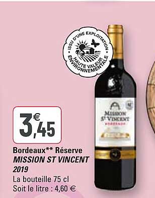 bordeaux réserve mission st vincent 2019
