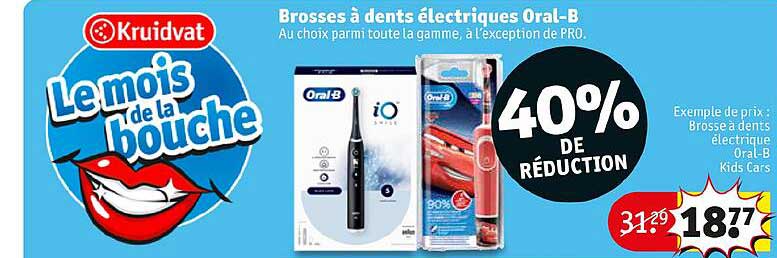 brosses à dents électriques oral-b