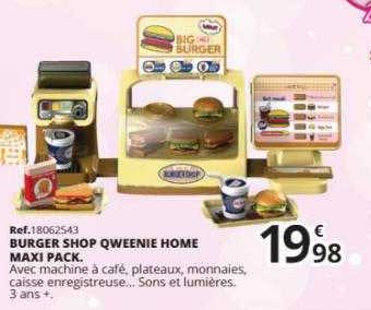 Burger Shop Qweenie Home Maxi Pack