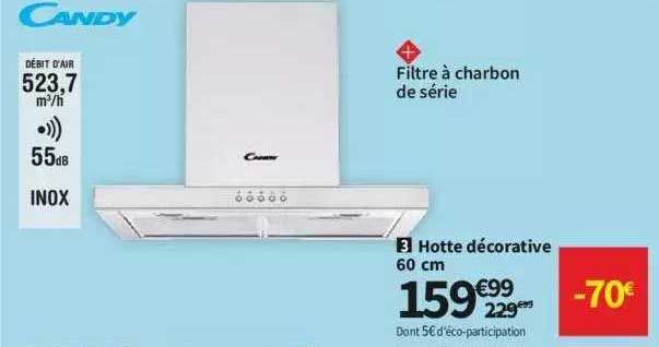 candy hotte décorative