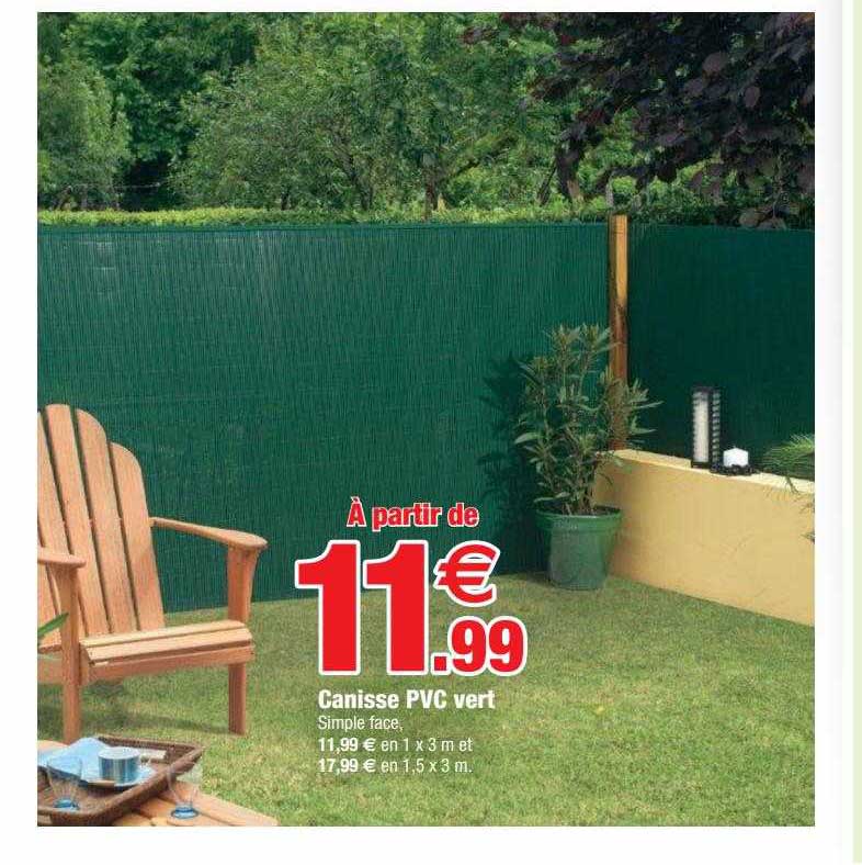 Canisse Pvc Vert