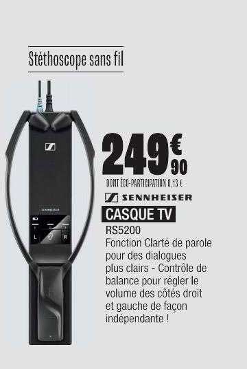 casque tv sennheiser