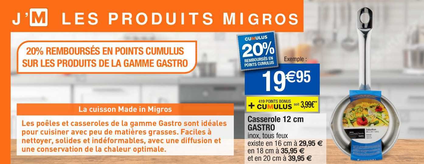 casserole 12 cm gastro