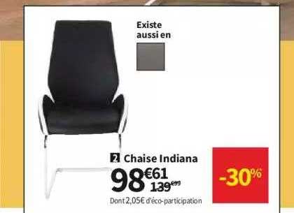 chaise indiana