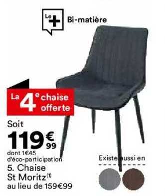 Chaise St Moritz