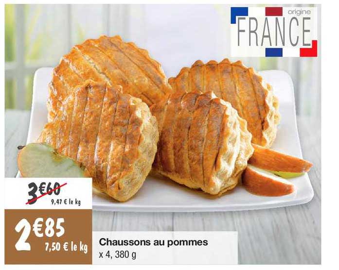 Chaussons Au Pommes