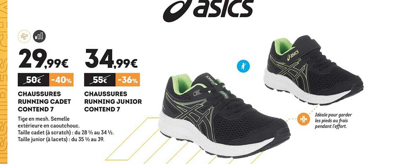 chaussures running cadet contend 7, chaussures running junior contend 7 asics