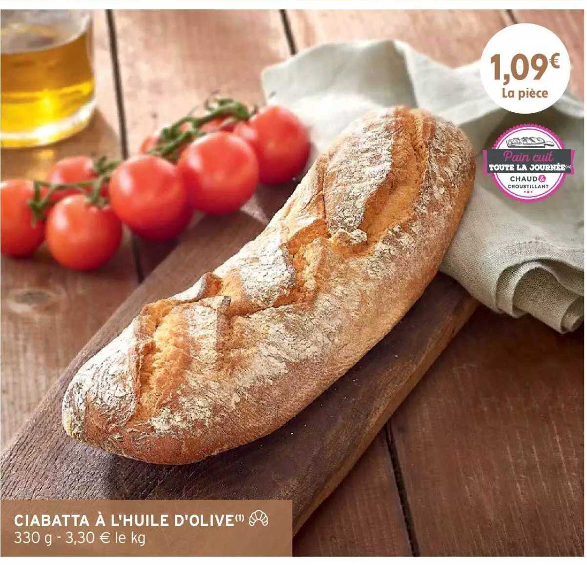 Ciabatta à L'huile D'olive