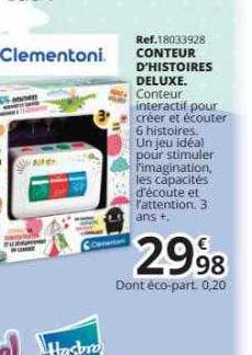 conteur d'histoires deluxe