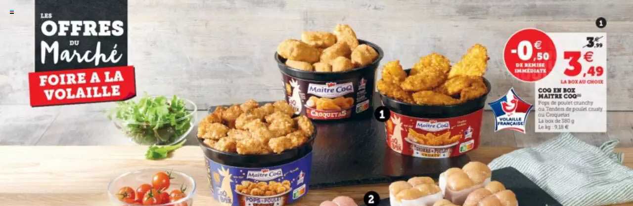 coq en box maître coq