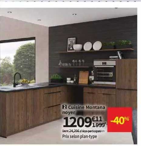 cuisine montana noyer