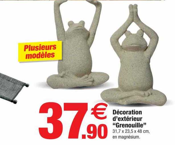 décoration d'extérieur "grenouille"