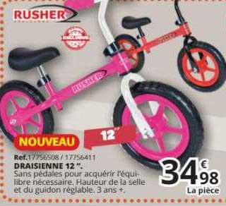 Draisienne 12" Rusher