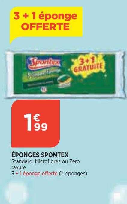 éponges Spontex