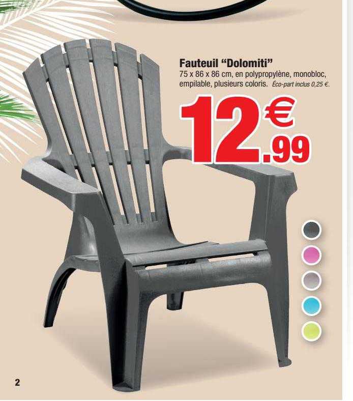 fauteuil "dolomiti"