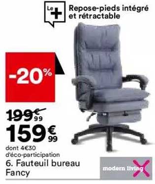 Fauteuil Bureau Fancy