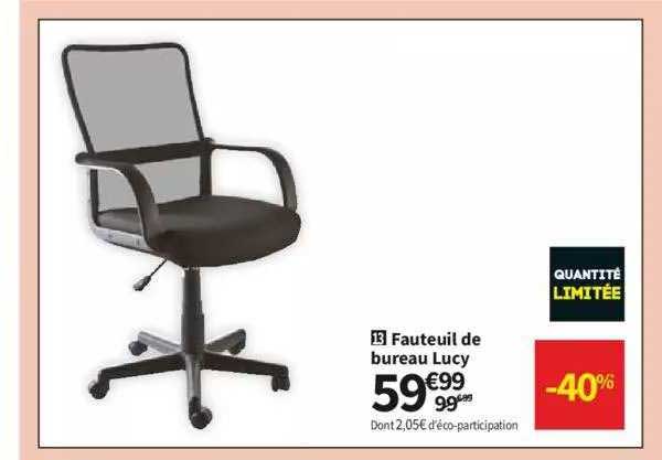 Fauteuil De Bureau Lucy