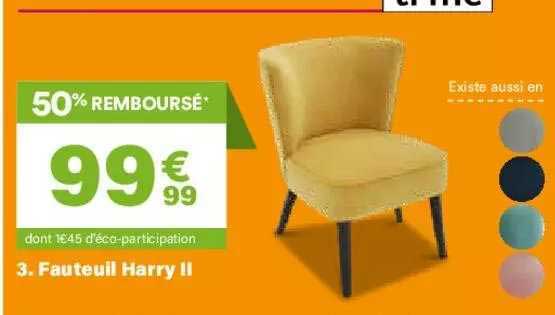 fauteuil harry II
