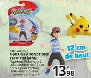 figurine à fonctions 12 cm pokémon